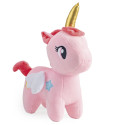 Peluche licorne rose